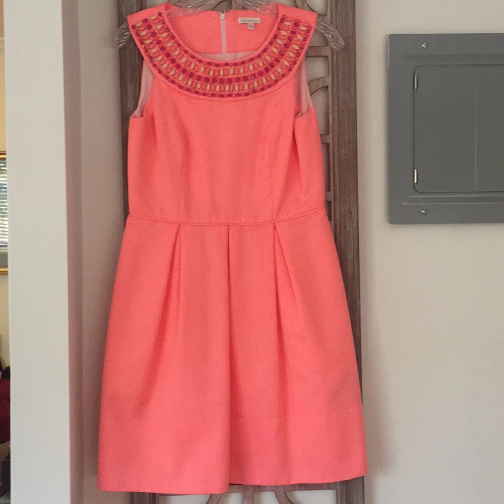 Bright cocktail dress